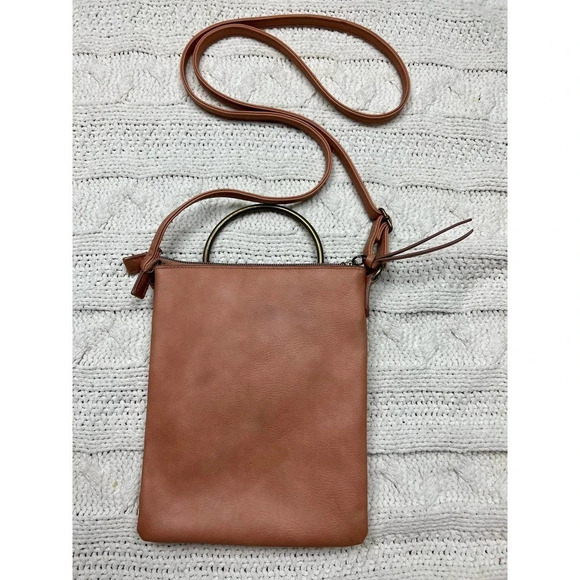Boutique Ringer Passport Crossbody in Brown - Picture 6 of 15